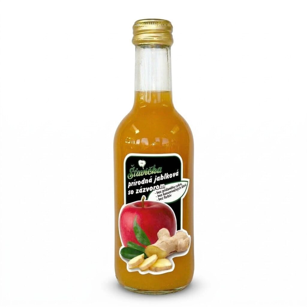 Štavička jablková so zázvorom 250ml