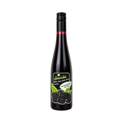 Sirup z plodov bazy