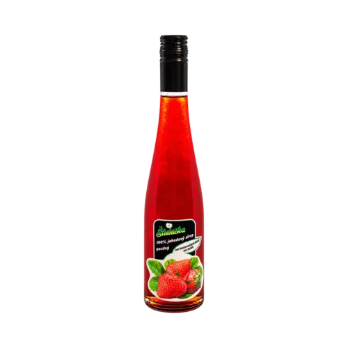 Jahodový sirup