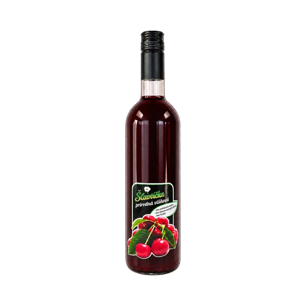 Prírodná višňová šťava 0,75 l