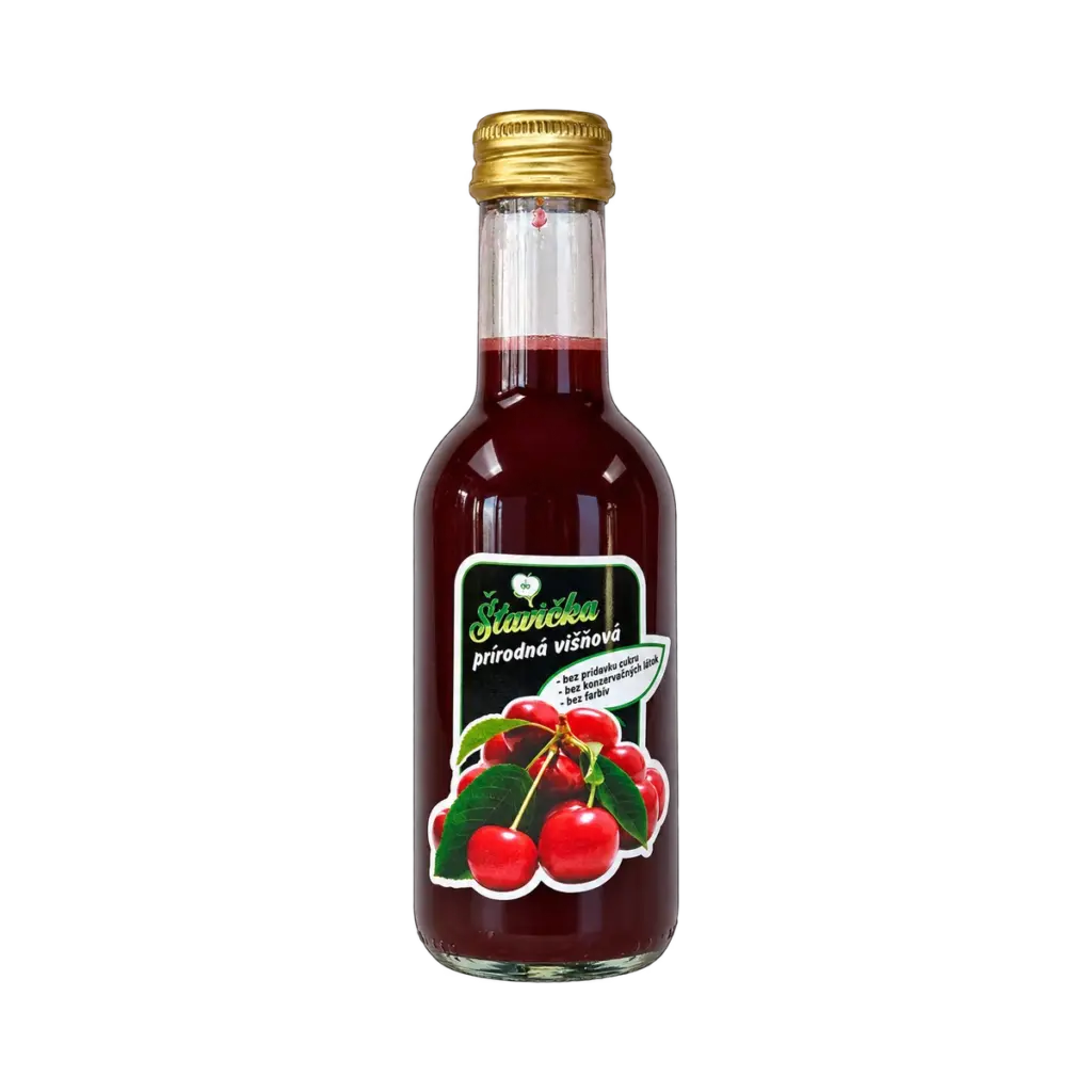 Prírodná višňová šťava 250 ml